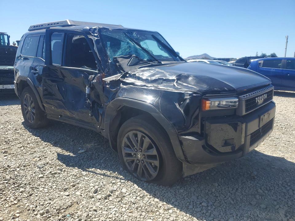 2026 Toyota Land cruiser VIN JTEABFAJ0T5022754 COPART salvage auction — SIDE, Ca - Salvage Certificate, sold $12,900 on 2026-07-23 (photo 4)
