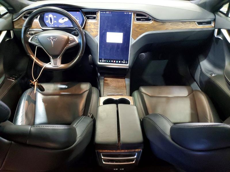 2018 Tesla Model s VIN 5YJSA1E25JF244333 COPART salvage auction — MINOR DENT/SCRATCHES, Ct - Certificate Of Title (P), sold $12,200 on 2026-07-30 (photo 8)