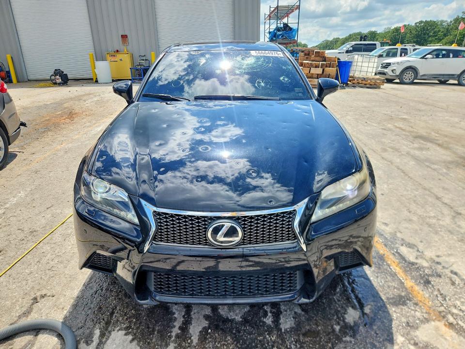 2013 Lexus Gs VIN JTHCE1BL1D5015657 COPART salvage auction — HAIL, Mo - Salvage Certificate Of Title, sold $7,200 on 2026-07-08 (photo 5)