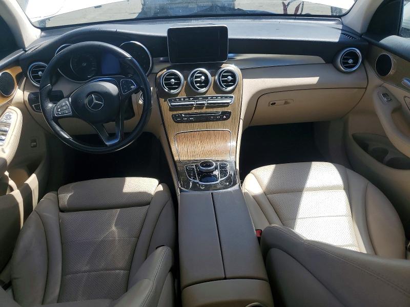 2018 Mercedes-benz Glc class VIN WDC0G4JBXJV025103 COPART salvage auction — FRONT END, CA - SALVAGE CERTIFICATE, sold $4,350 on 2026-07-17 (photo 8)