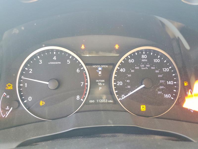 2013 Lexus Es 350 VIN JTHBK1GG8D2015107 COPART salvage auction — FRONT END, FL - CERTIFICATE OF TITLE, sold $3,800 on 2026-07-20 (photo 9)
