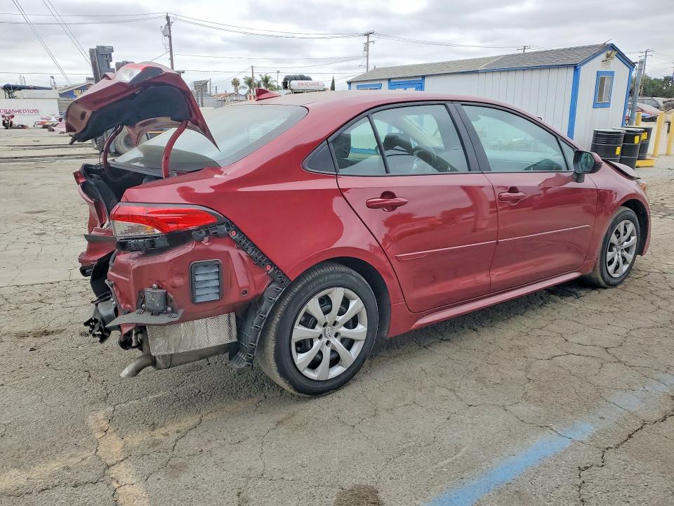 2026 Toyota VIN 5YFB4MDE8TP365210 COPART salvage auction — REAR END, Ca - Salvage Certificate, sold $3,550 on 2026-07-27 (photo 3)
