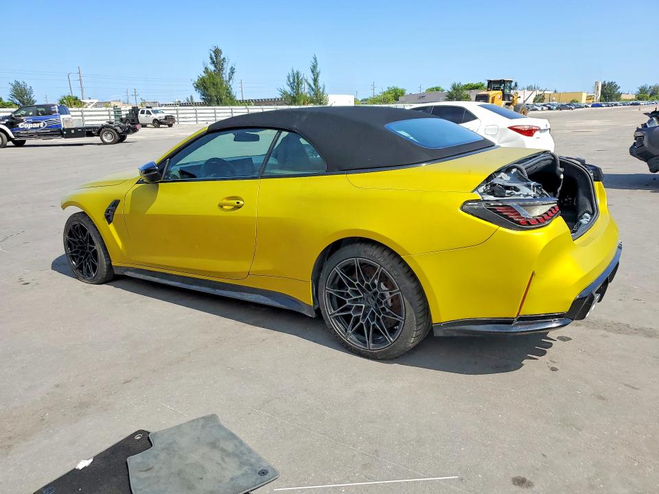 2024 BMW M4 VIN WBS33BA08RCR82377 COPART salvage auction — MECHANICAL, Fl - Certificate Of Destruction (P), sold $60 on 2026-07-27 (photo 2)
