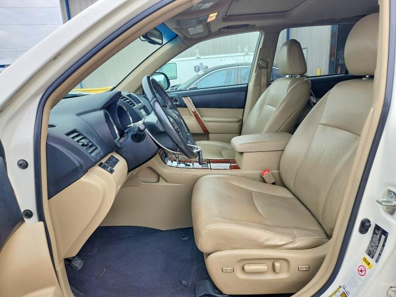 2011 Toyota Highlander VIN 5TDYK3EH9BS047444 COPART salvage auction — FRONT END, La - Cert Of Title-Salvage, sold $5,300 on 2026-07-29 (photo 7)