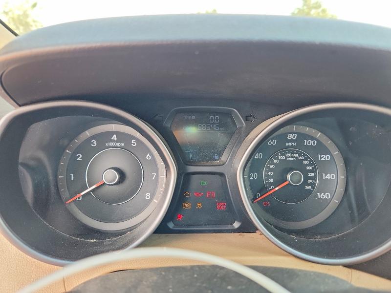 2013 Hyundai Elantra VIN 5NPDH4AE7DH382418 COPART salvage auction — FRONT END, Nm - Cert Of Title-Salvage, sold $2,250 on 2026-07-09 (photo 9)