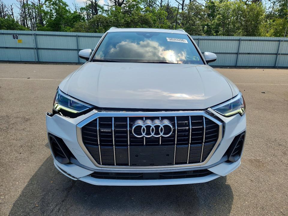 2024 Audi Q3 VIN WA1EECF39R1077090 COPART salvage auction — SIDE, Ny - Mv-907A Salvage Certificate, sold $5,200 on 2026-07-28 (photo 5)