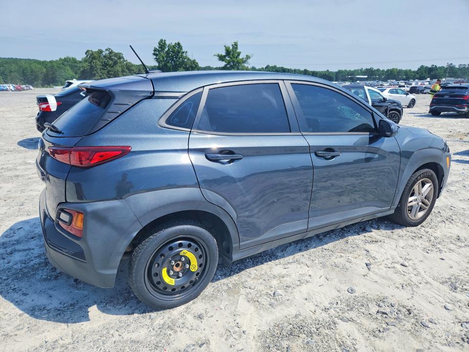 2021 Hyundai VIN KM8K12AA9MU645779 COPART salvage auction — FRONT END, Ga - Cert Of Title-Salvage, sold $4,050 on 2026-07-27 (photo 3)
