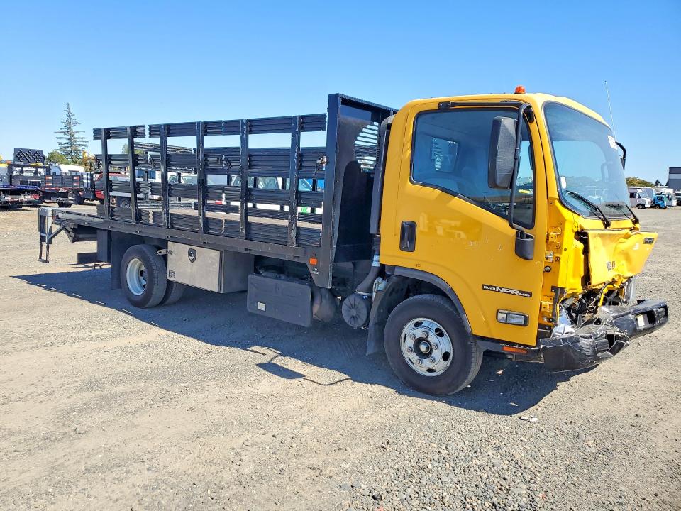 2022 Isuzu VIN JALC4W163N7013233 COPART salvage auction — FRONT END, Ca - Salvage Certificate, sold $80 on 2026-07-29 (photo 4)