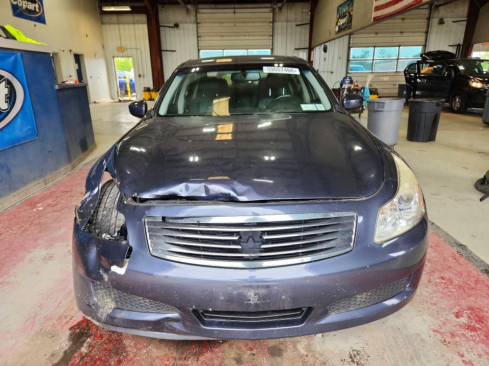 2009 Infiniti G37 VIN JNKCV61F59M364097 COPART salvage auction — FRONT END, Ny - Mv-907A Salvage Certificate, sold $425 on 2026-07-06 (photo 5)