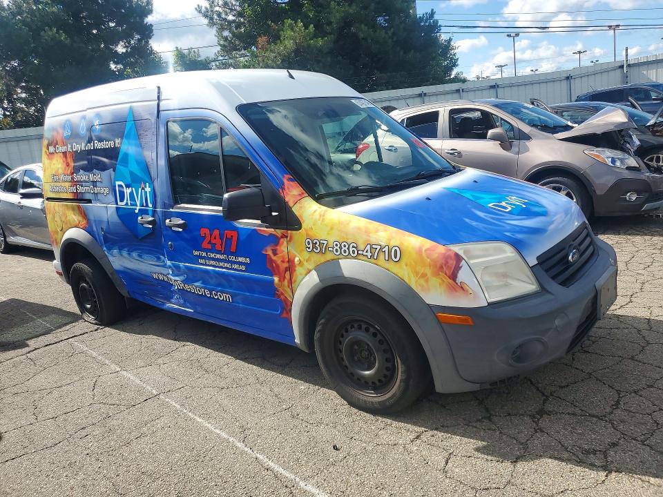 2012 Ford Transit VIN NM0LS7AN3CT102323 COPART salvage auction — SIDE, Oh - Cert Of Title-Salvage, sold $100 on 2026-07-22 (photo 4)