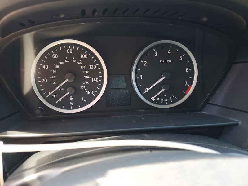 2007 BMW 5 series VIN WBANE53557CW67812 COPART salvage auction — MECHANICAL, Fl - Certificate Of Title, sold $400 on 2026-07-02 (photo 9)