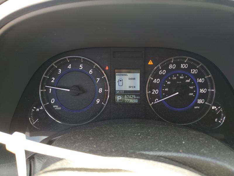 2016 Infiniti Qx70 VIN JN8CS1MW1GM400538 COPART salvage auction — FRONT END, Mt - Salvage Certificate Of A Vehic, sold $200 on 2026-07-28 (photo 9)