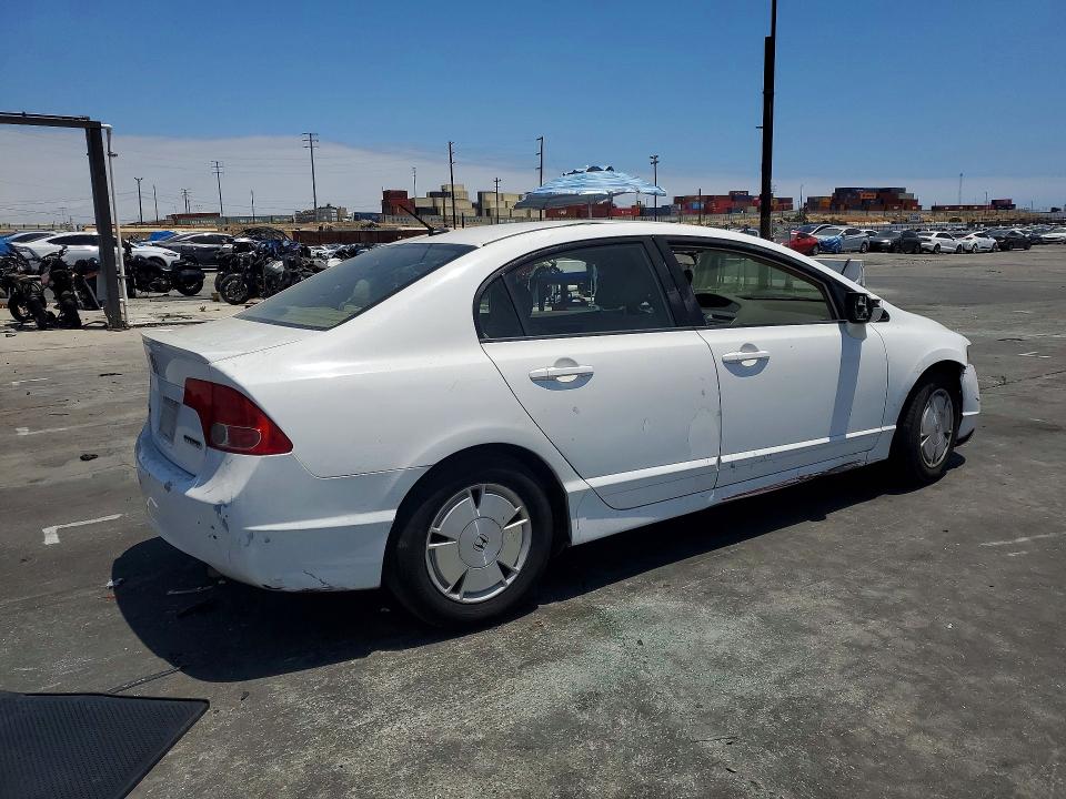 2008 Honda Civic VIN JHMFA362X8S013225 COPART salvage auction — FRONT END, CA - SALVAGE CERTIFICATE, sold $225 on 2026-07-10 (photo 3)