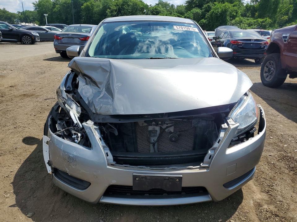 2014 Nissan Sentra VIN 3N1AB7AP7EY273696 COPART salvage auction — FRONT END, Ct - Cert Of Title-Salvage, sold $475 on 2026-07-02 (photo 5)