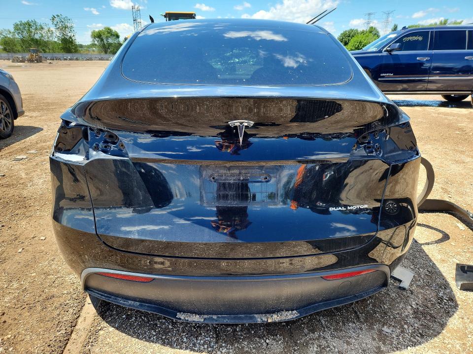 2022 Tesla Model y VIN 7SAYGDEE3NF387455 COPART salvage auction — FRONT END, Md - Cert Of Salvage > 75% Damage, sold $1,050 on 2026-07-28 (photo 6)
