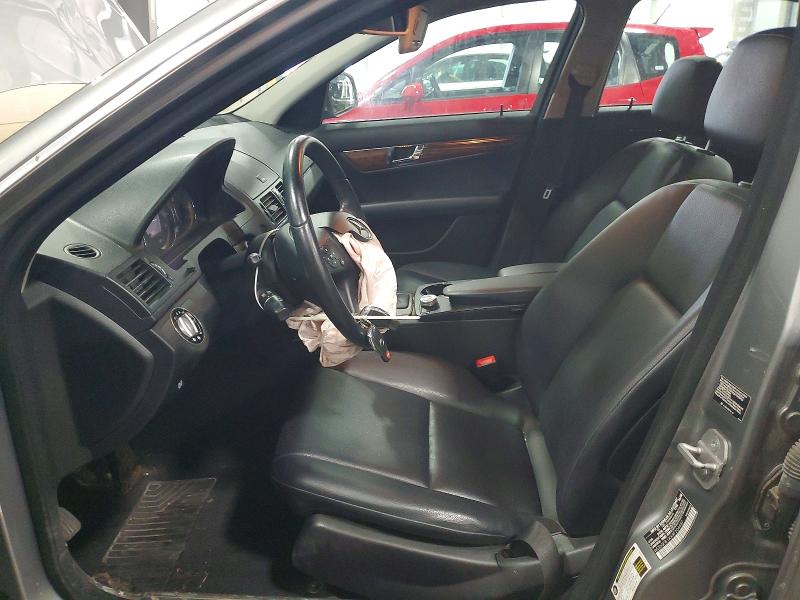 2009 Mercedes-benz C-klasse VIN WDDGF81XX9F204487 COPART salvage auction — FRONT END, Mn - Cert Of Title-Prior Salvage, sold $475 on 2026-08-18 (photo 7)