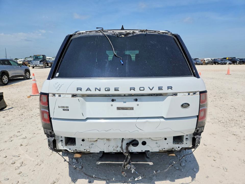 2020 Land rover VIN SALGS5SE4LA409348 COPART salvage auction — FRONT END, Tx - Salvage Vehicle Title, sold $4,100 on 2026-08-27 (photo 6)