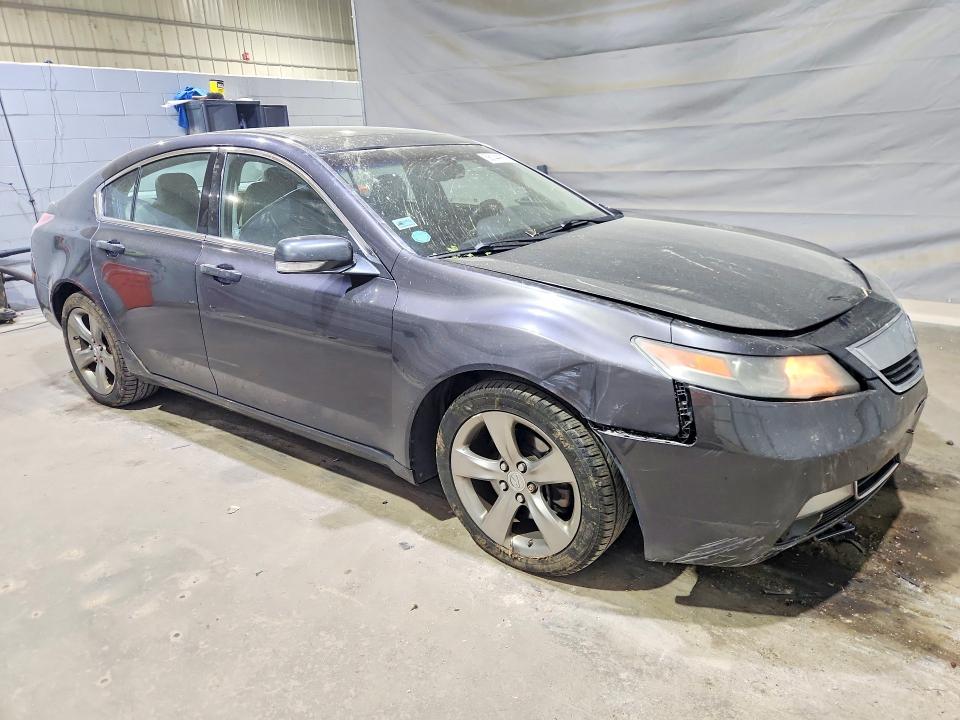 2012 Acura Tl VIN 19UUA9F27CA005188 COPART salvage auction — FRONT END, NH - CERT OF TITLE-SALVAGE, sold $450 on 2026-07-28 (photo 4)