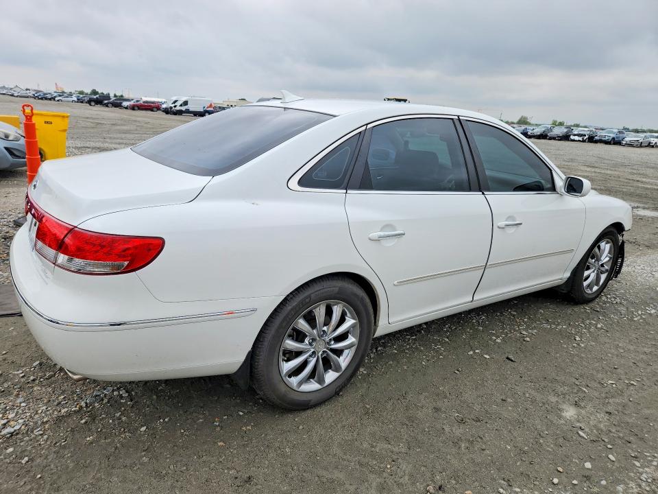 2009 Hyundai Azera VIN KMHFC46D79A360047 COPART salvage auction — FRONT END, Co - Public - Salvage Title, sold $1,350 on 2026-07-07 (photo 3)