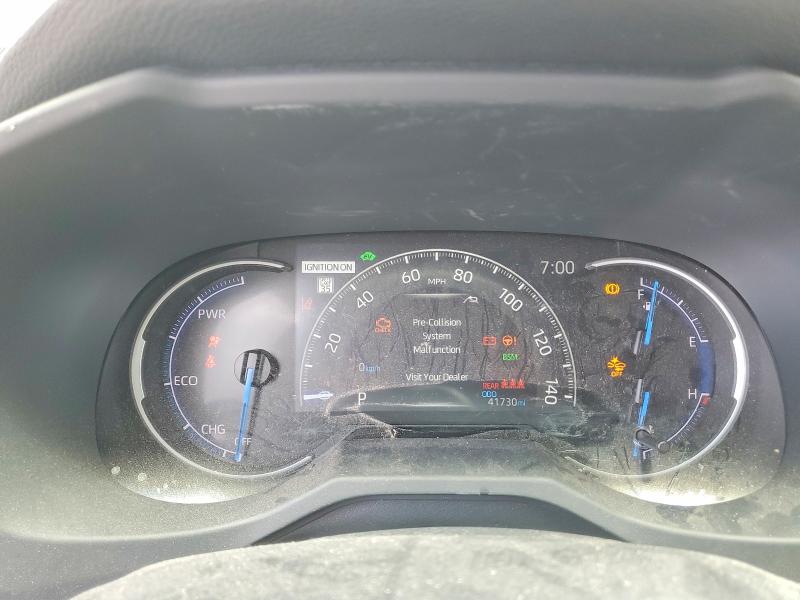 2023 Toyota Rav 4 VIN JTMRWRFV2PD172773 COPART salvage auction — FRONT END, Il - Salvage Certificate, sold $9,600 on 2026-07-31 (photo 9)