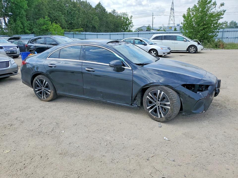 2025 Mercedes-benz Cla-class VIN W1K5J4HB5SN504877 COPART salvage auction — FRONT END, ON - PERMIT NO BRAND - UNFIT, sold $1,100 on 2026-07-21 (photo 4)