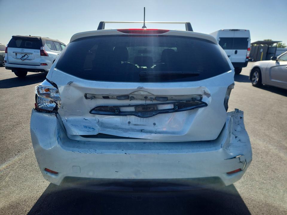 2014 Subaru Impreza VIN JF1GPAC68E8274688 COPART salvage auction — REAR END, Ca - Salvage Certificate, sold $575 on 2026-07-15 (photo 6)