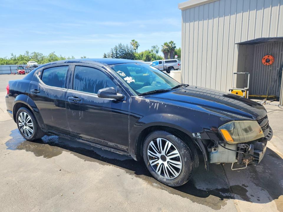 2014 Dodge Avenger VIN 1C3CDZAB5EN127976 COPART salvage auction — FRONT END, Ca - Certificate Of Title, sold $60 on 2026-07-23 (photo 4)