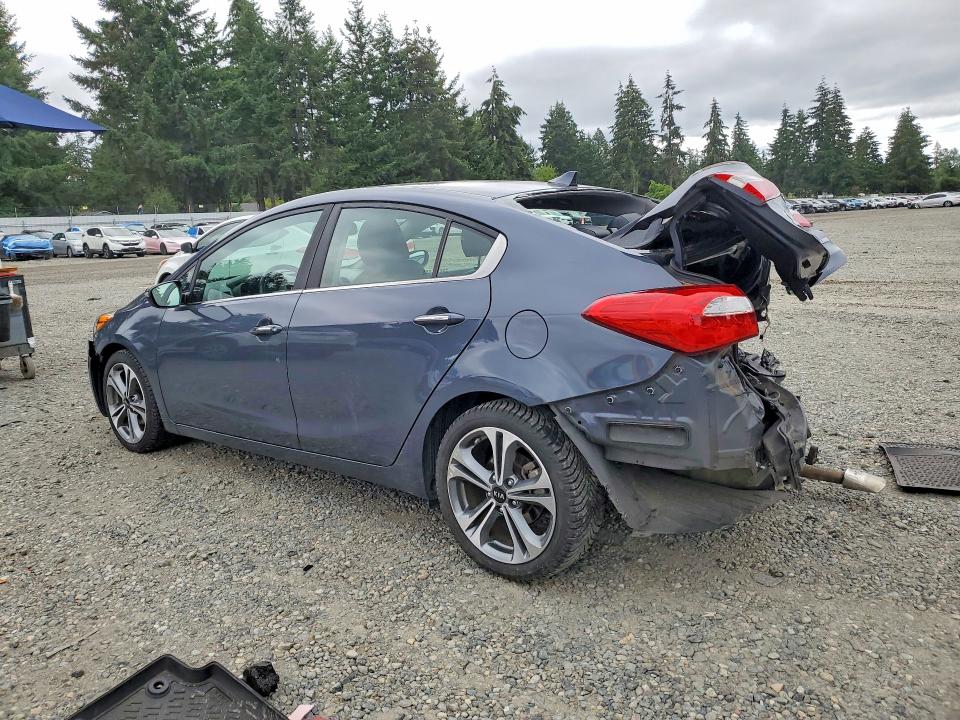 2016 Kia Forte VIN KNAFZ4A84G5578043 COPART salvage auction — REAR END, WA - BILL OF SALE, sold $1,500 on 2026-07-31 (photo 2)