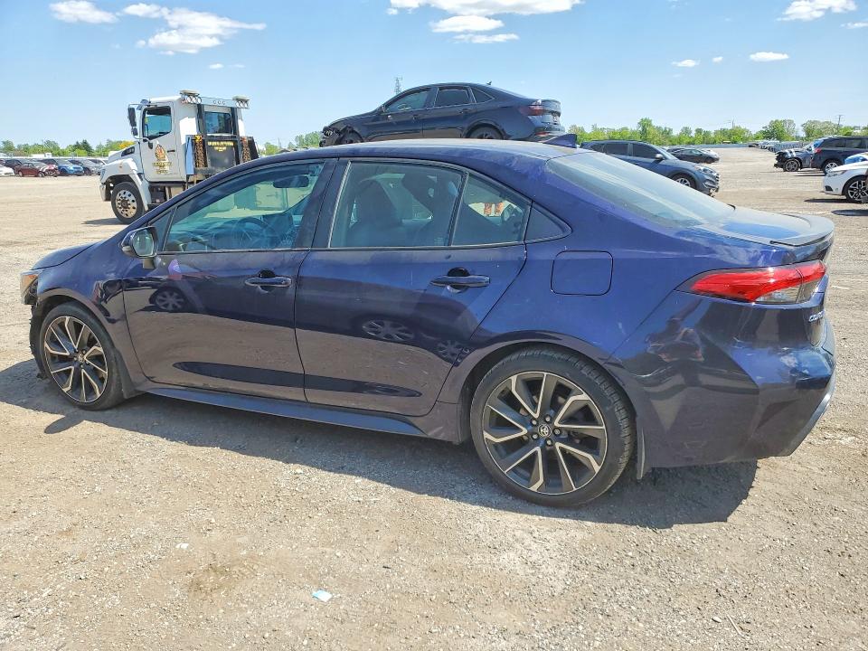 2020 Toyota Corolla VIN 5YFB4RBE8LP016838 COPART salvage auction — FRONT END, ON - PERMIT NO BRAND - UNFIT, sold $9,500 on 2026-07-02 (photo 2)