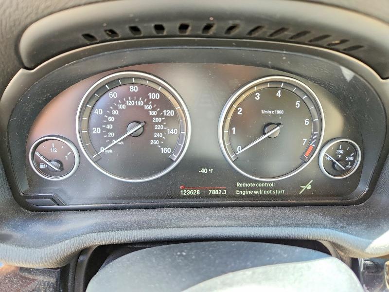2016 BMW VIN 5UXWX9C55G0D66548 COPART salvage auction — FRONT END, Md - Cert Of Salvage > 75% Damage, sold $1,750 on 2026-07-10 (photo 9)