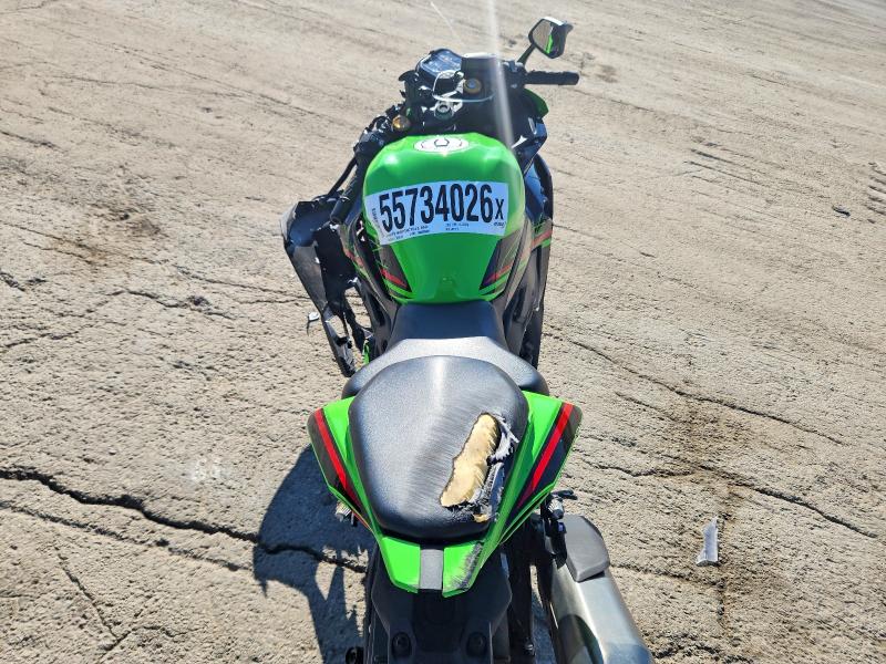 2023 Kawasaki Zx400 VIN ML5ZXCS10PDA00512 COPART salvage auction — ALL OVER, OH - CERT OF TITLE-SALVAGE, sold $2,100 on 2026-07-16 (photo 6)