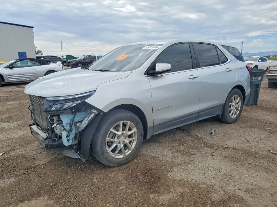 2022 Chevrolet Equinox VIN 3GNAXKEV2NL106872 COPART salvage auction — FRONT END, Az - Certificate Of Title, sold $3,350 on 2026-07-10 (photo 1)