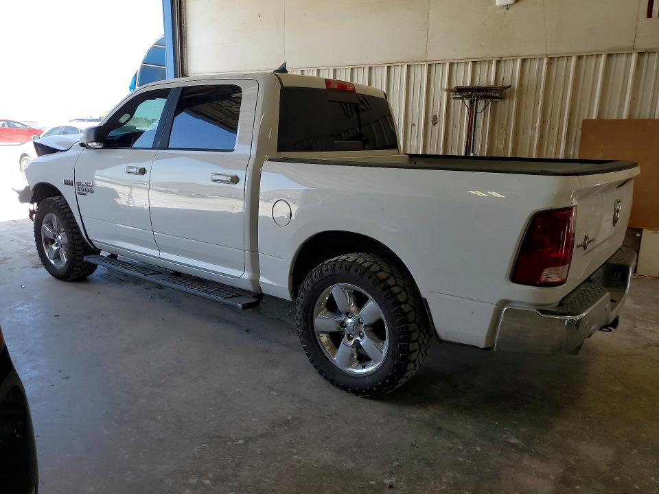 2019 Ram 1500 VIN 1C6RR6LT5KS529500 COPART salvage auction — FRONT END, Tx - Salvage Vehicle Title, sold $3,500 on 2026-08-14 (photo 2)