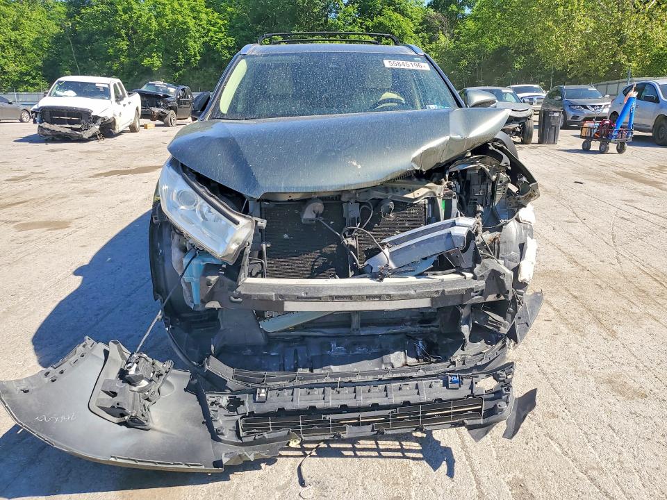 2017 Toyota VIN 5TDJZRFH5HS367982 COPART salvage auction — FRONT END, Pa - Certificate Of Salvage, sold $7,000 on 2026-07-16 (photo 5)