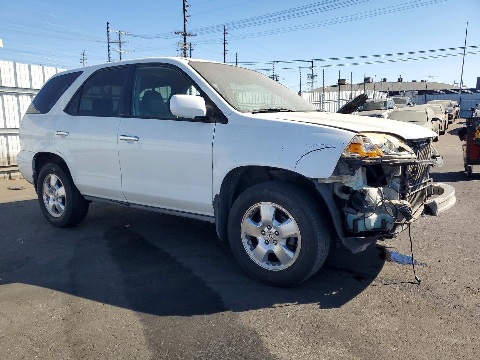 2004 Acura Mdx VIN 2HNYD18264H558210 COPART salvage auction — FRONT END, Ca - Salvage Certificate, sold $250 on 2026-07-22 (photo 4)