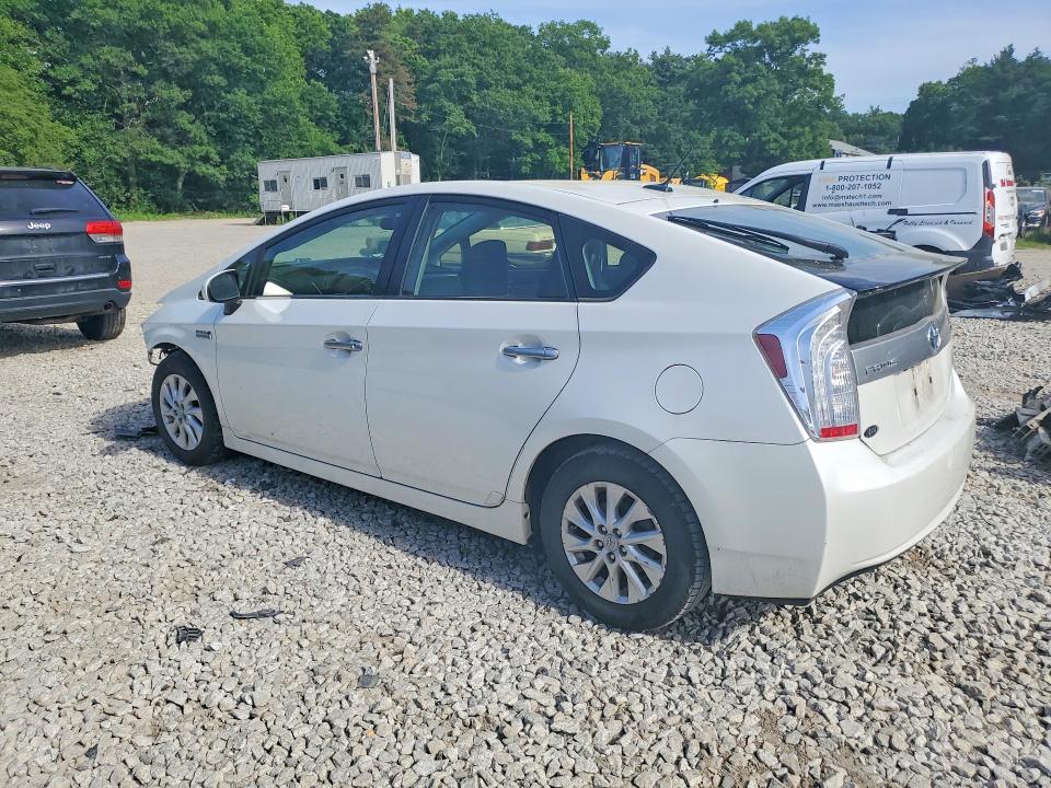 2013 Toyota Prius VIN JTDKN3DP9D3044859 COPART salvage auction — FRONT END, Ma - Cert Of Title-Reconstrctd Coll, sold $3,650 on 2026-07-06 (photo 2)