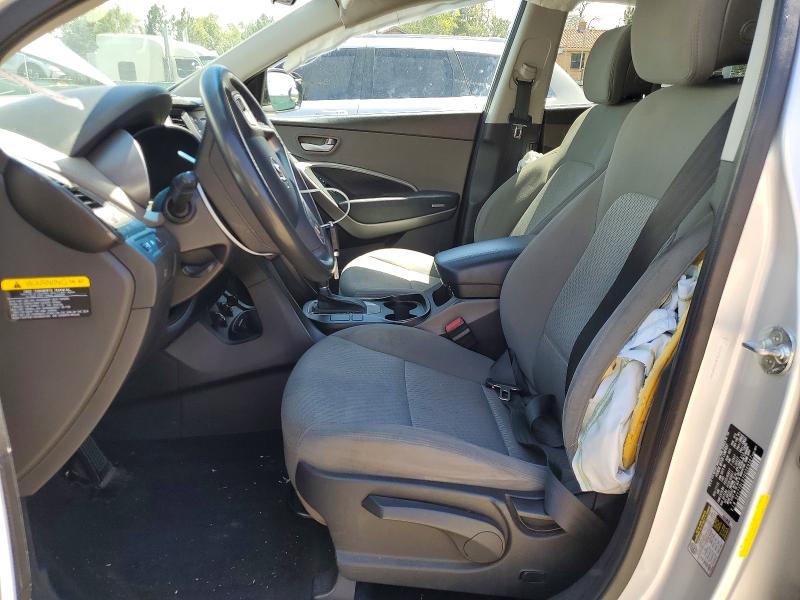 2016 Hyundai Santa fe VIN 5XYZTDLB2GG369367 COPART salvage auction — REAR END, Co - Public - Salvage Title, sold $1,500 on 2026-07-14 (photo 7)