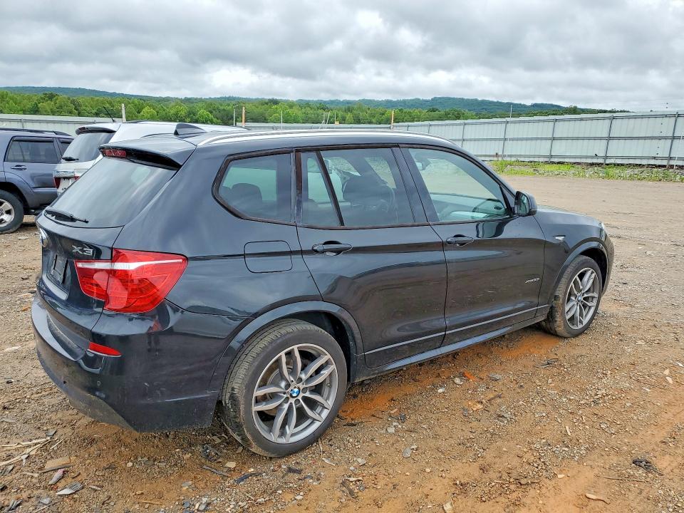 2015 BMW X3 VIN 5UXWX7C57F0K34875 COPART salvage auction — FRONT END, Va - Cert Of Title - Salvage, sold $2,200 on 2026-07-10 (photo 3)