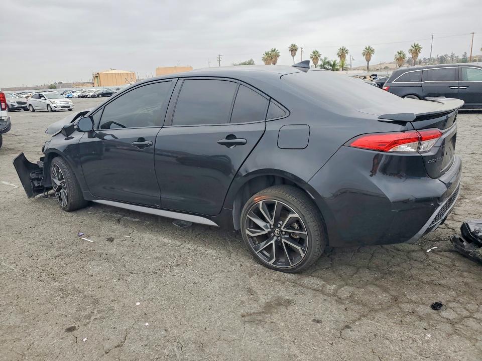 2022 Toyota Corolla VIN JTDP4MCE4NJ095052 COPART salvage auction — ALL OVER, CA - SALVAGE CERTIFICATE, sold $2,950 on 2026-07-30 (photo 2)