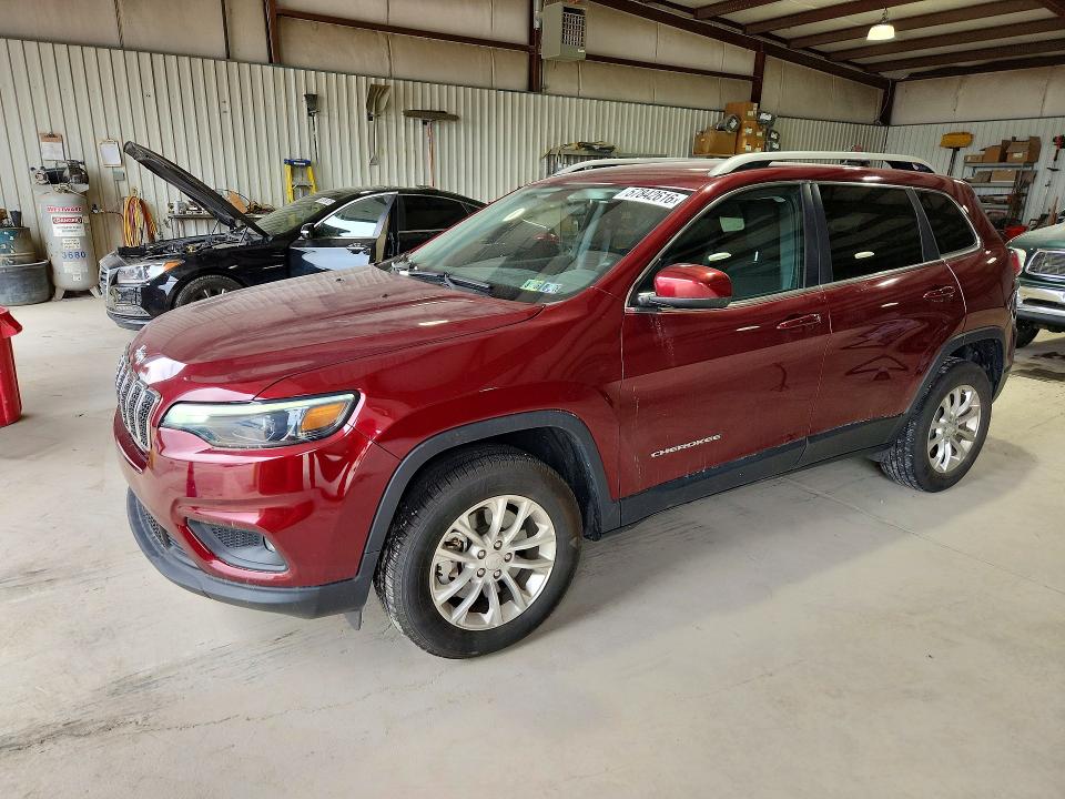 2019 Jeep Cherokee VIN 1C4PJMCX3KD288507 COPART salvage auction — SIDE, Pa - Certificate Of Salvage, sold $4,950 on 2026-07-02 (photo 1)