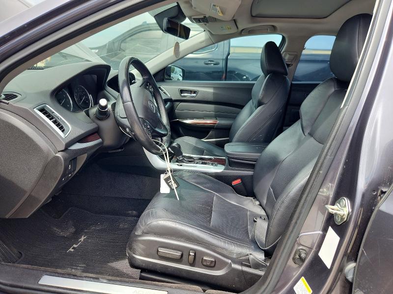 2017 Acura Tlx VIN 19UUB1F51HA010466 COPART salvage auction — FRONT END, Tx - Salvage Vehicle Title, sold $2,550 on 2026-07-02 (photo 7)