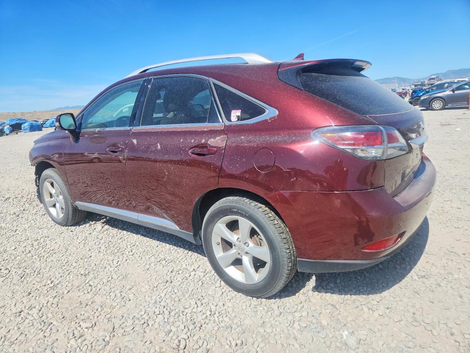 2013 Lexus Rx VIN 2T2BK1BA5DC157321 COPART salvage auction — FRONT END, Ca - Salvage Certificate, sold $5,500 on 2026-07-03 (photo 2)