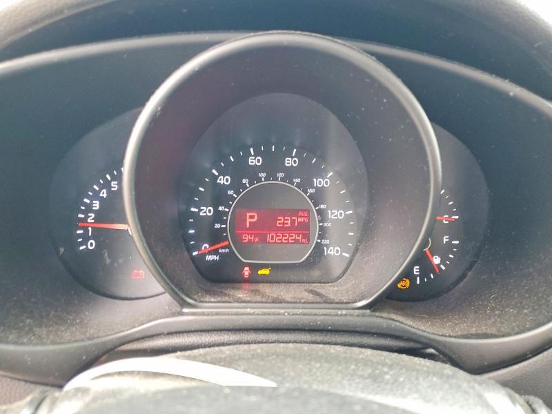 2017 Kia Soul VIN KNDJP3A55H7501643 COPART salvage auction — FRONT END, Tx - Salvage Vehicle Title, sold $875 on 2026-07-30 (photo 9)