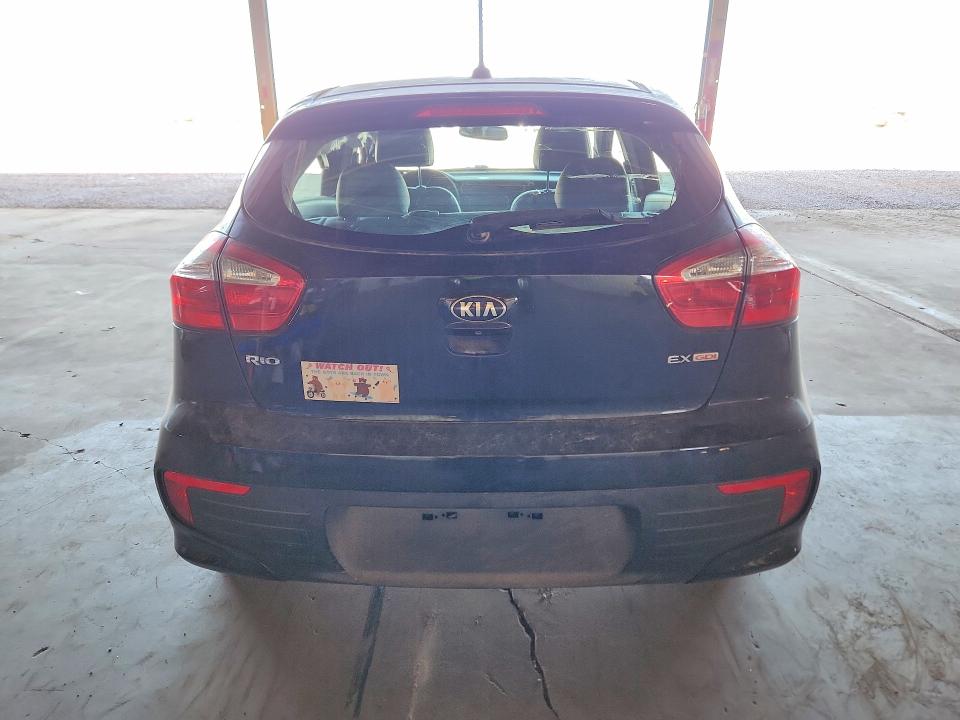 2017 Kia Rio VIN KNADN5A30H6027701 COPART salvage auction — FRONT END, Az - Certificate Of Title (P), sold $700 on 2026-07-13 (photo 6)
