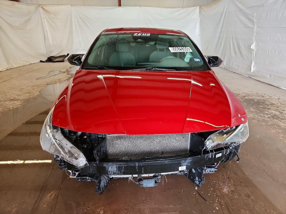 2022 Hyundai Elantra VIN KMHLS4AG4NU318399 COPART salvage auction — FRONT END, TX - CERT OF TITLE-REBUILT SALVAGE, sold $2,650 on 2026-07-09 (photo 5)