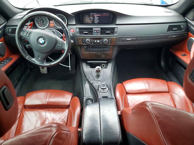 2010 BMW M3 VIN WBSWL9C56AP332958 COPART salvage auction — MINOR DENT/SCRATCHES, Ca - Dis/Dlr/Exp Only Clean Title, sold $10,500 on 2026-07-28 (photo 8)
