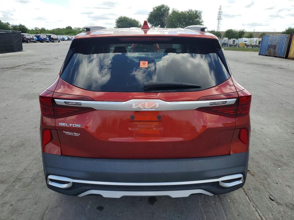 2023 Kia Seltos VIN KNDEU2AA1P7392338 COPART salvage auction — FRONT END, Fl - Certificate Of Destruction, sold $15 on 2026-07-30 (photo 6)