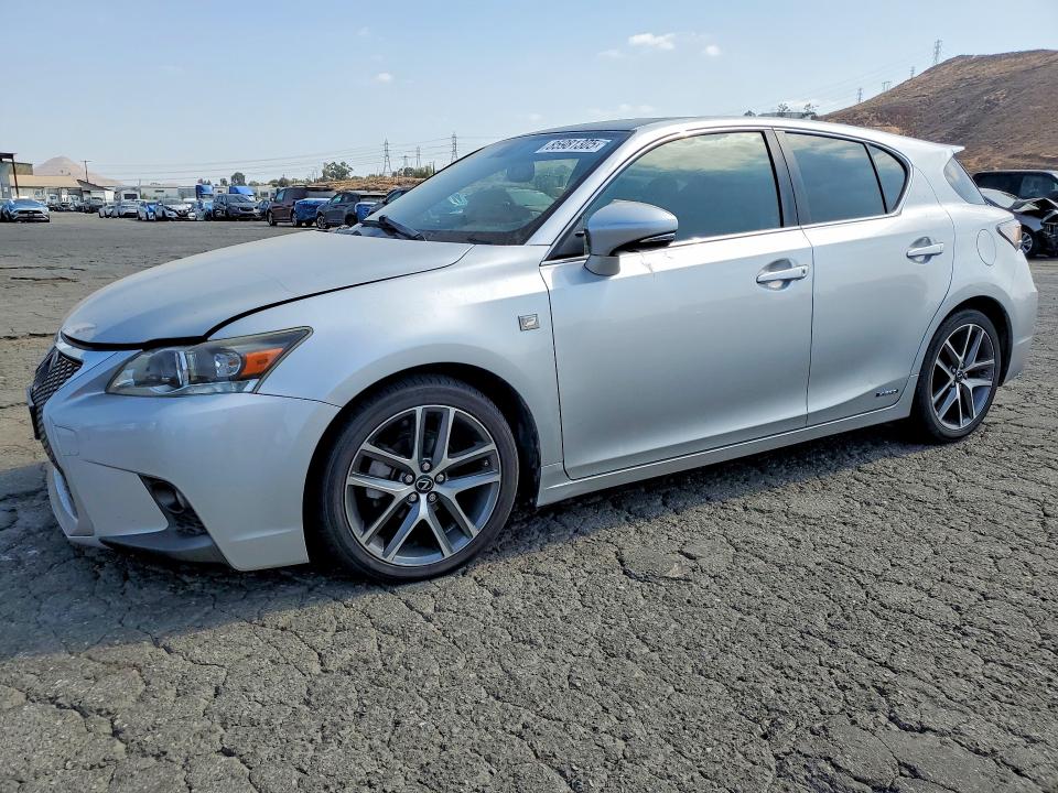 2015 Lexus Ct VIN JTHKD5BHXF2225986 COPART salvage auction — MINOR DENT/SCRATCHES, Ca - Dis/Dlr/Exp Only Clean Title, sold $4,350 on 2026-07-06 (photo 1)