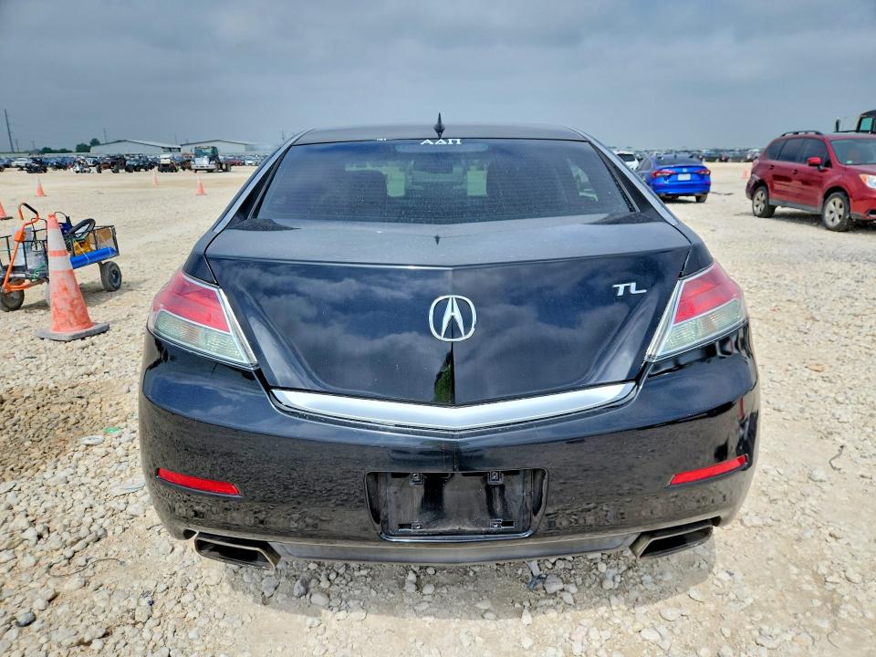 2014 Acura Tl VIN 19UUA8F29EA008171 COPART salvage auction — FRONT END, Tx - Salvage Vehicle Title, sold $600 on 2026-07-09 (photo 6)