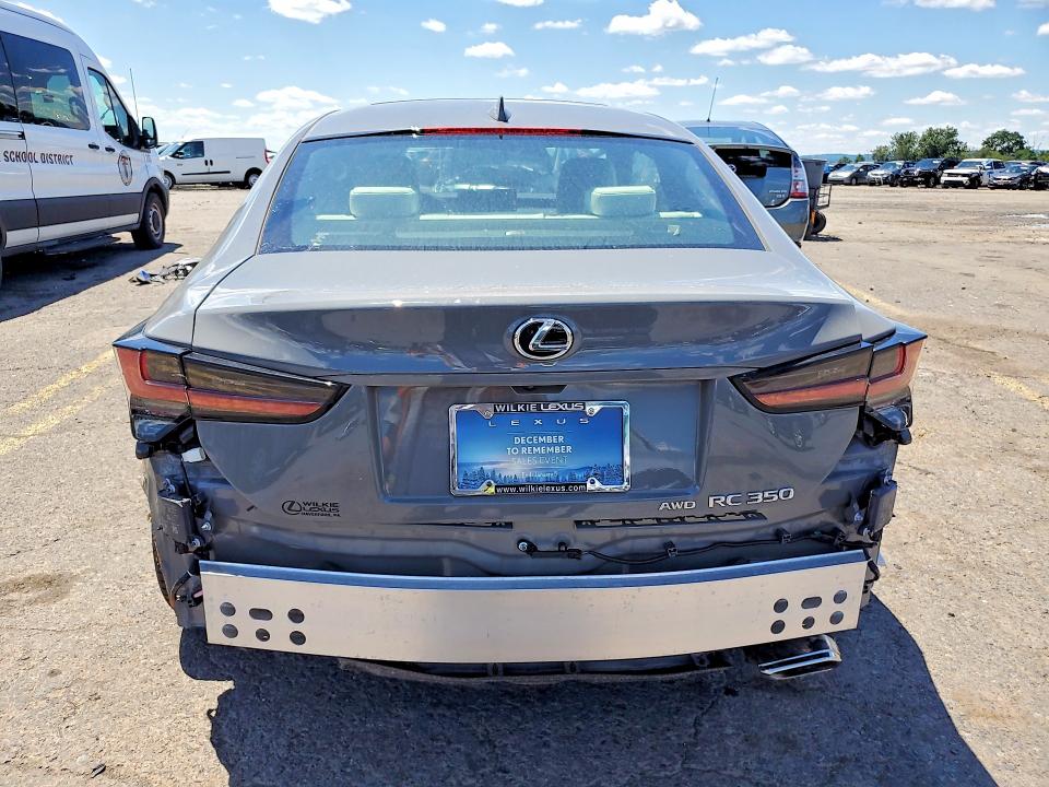 2025 Lexus Rc 350 VIN JTHGZ5DC5S5013207 COPART salvage auction — SIDE, PA - CERTIFICATE OF SALVAGE, sold $14,400 on 2026-07-17 (photo 6)